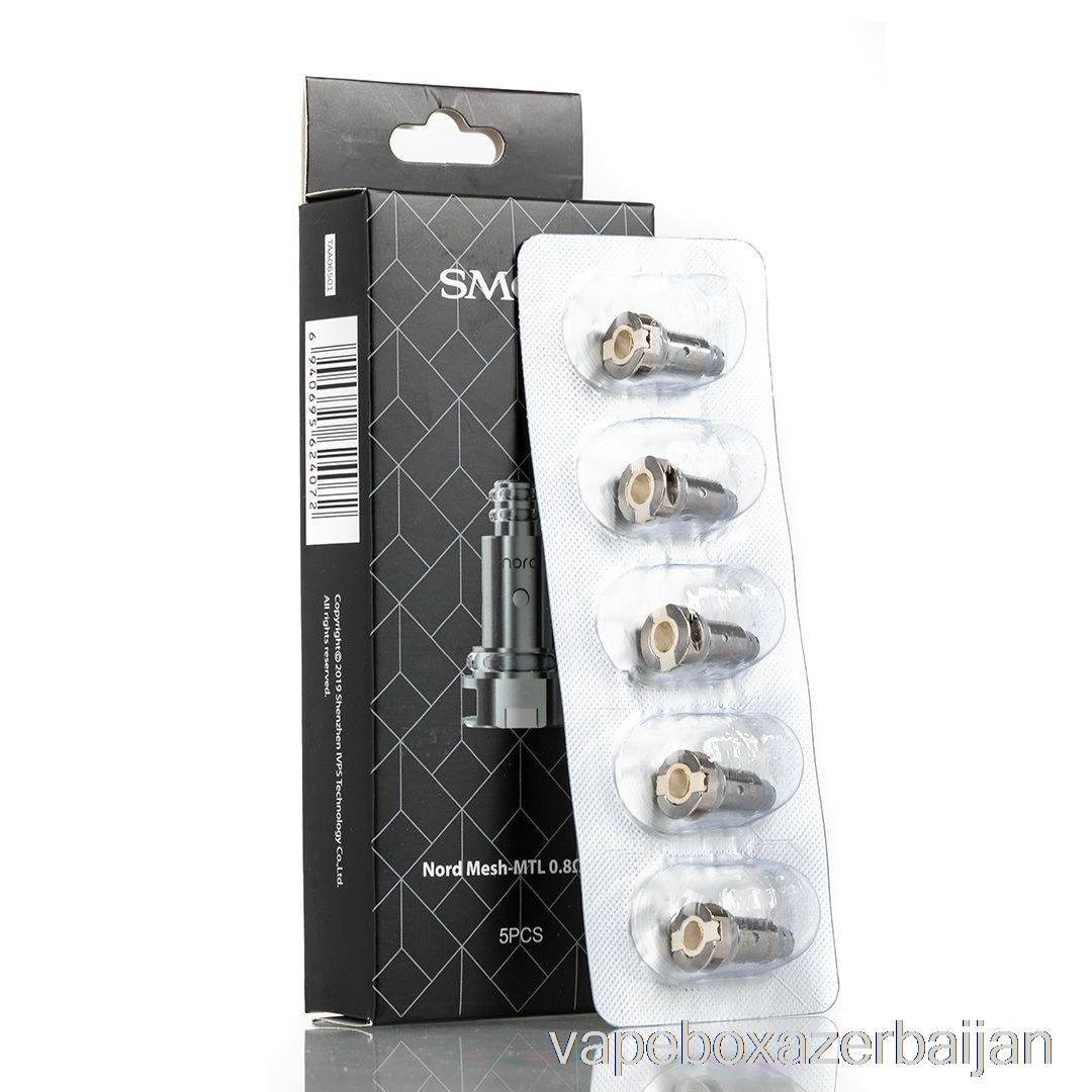 Vape Smoke SMOK NORD Replacement Coils 0.8ohm NORD MTL-MESH Coils